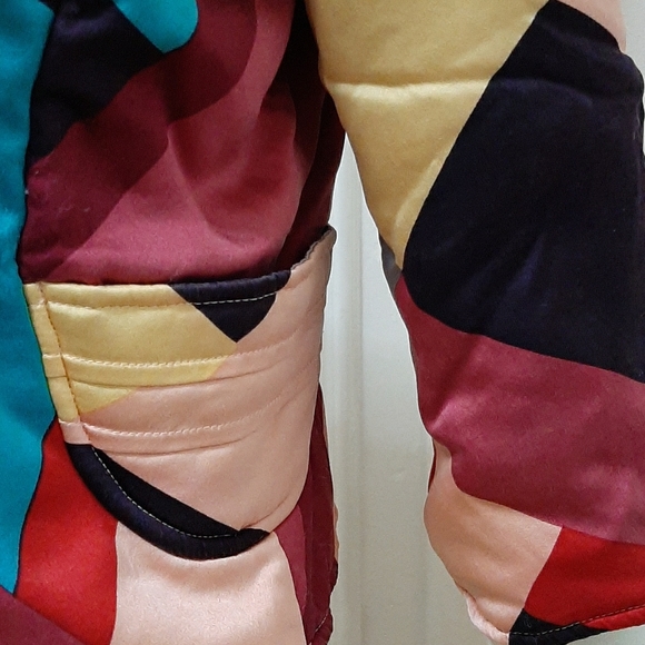 WALTER BOLERO JACKET 100% SILK - Picture 4 of 6